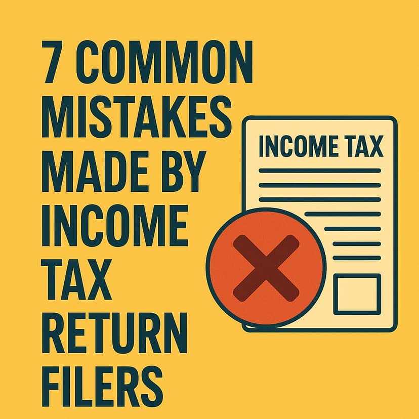 Common ITR Filing Mistakes